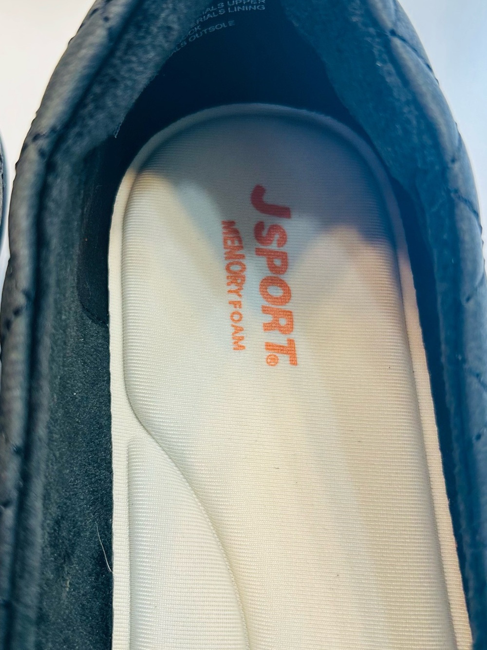 JSport by Jambu Women's Slip-On Loafers in Dark Gray.   New Without Box - Picture 4 of 8